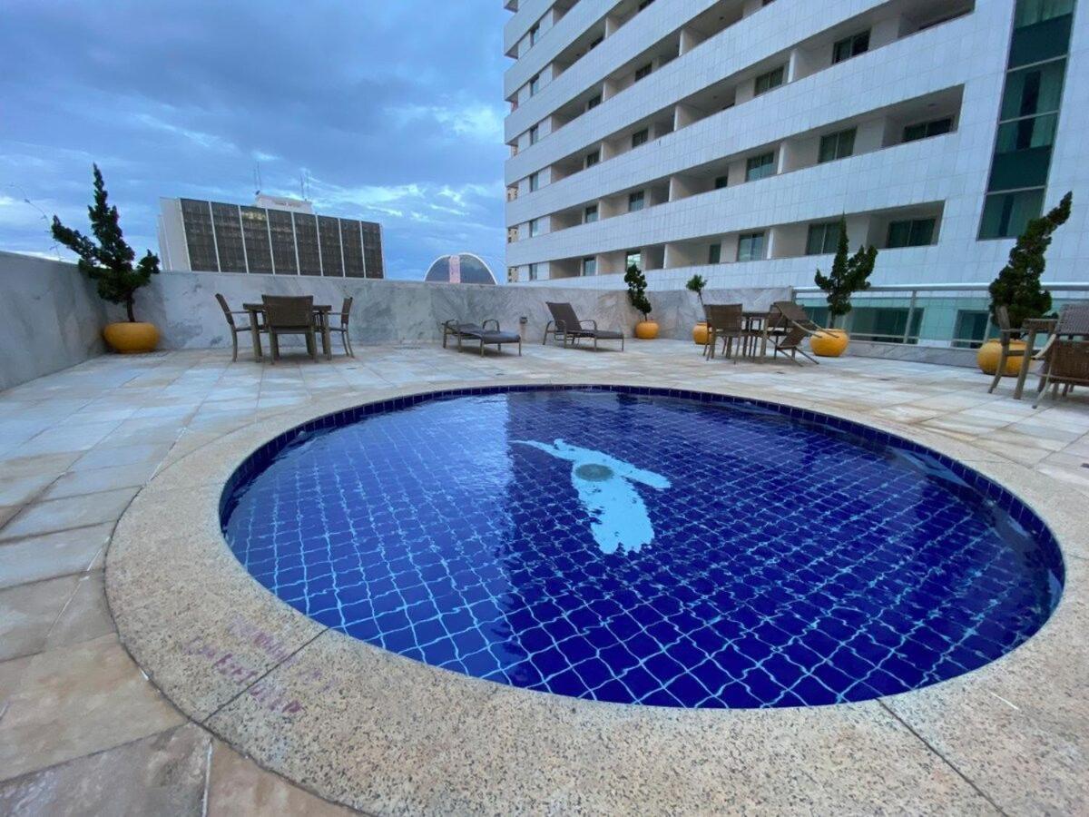 Flat Encantador No 7º Com Vista Pra Torre De Tv Бразилиа Экстерьер фото